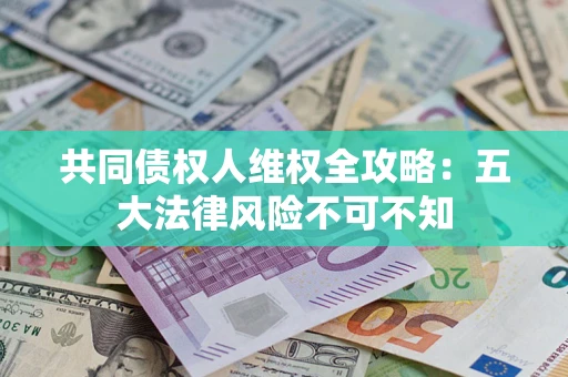 武汉共同债权人维权全攻略：五大法律风险不可不知