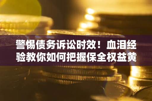 武汉警惕债务诉讼时效！血泪经验教你如何把握保全权益黄金期