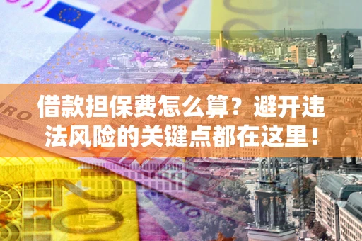 武汉借款担保费怎么算？避开违法风险的关键点都在这里！