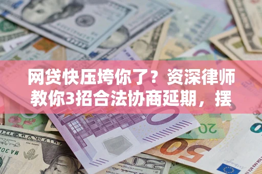 武汉网贷快压垮你了？资深律师教你3招合法协商延期，摆脱暴力催收！