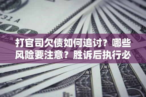 武汉打官司欠债如何追讨？哪些风险要注意？胜诉后执行必看！