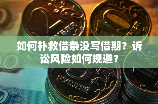 武汉如何补救借条没写借期？诉讼风险如何规避？