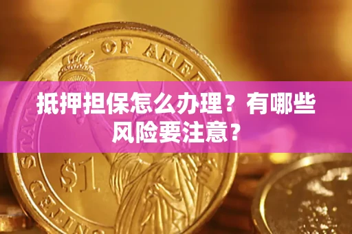 武汉抵押担保怎么办理？有哪些风险要注意？