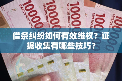 武汉借条纠纷如何有效维权？证据收集有哪些技巧？