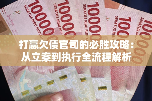 武汉打赢欠债官司的必胜攻略：从立案到执行全流程解析