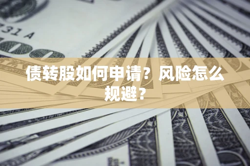 武汉债转股如何申请？风险怎么规避？