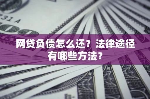 武汉网贷负债怎么还？法律途径有哪些方法？