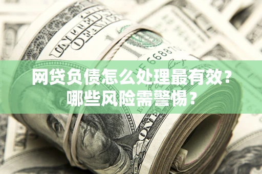 武汉网贷负债怎么处理最有效？哪些风险需警惕？